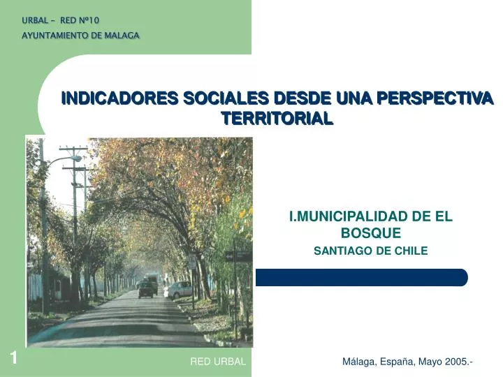 indicadores sociales desde una perspectiva territorial