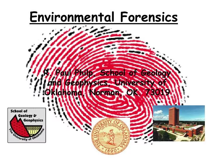 environmental forensics