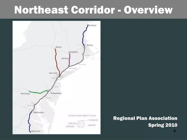 northeast corridor overview