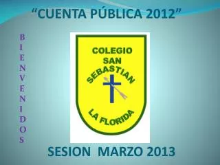 cuenta p blica 2012