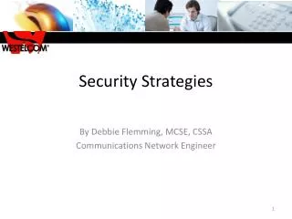 Security Strategies