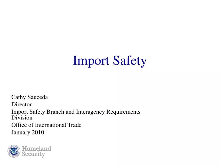import safety