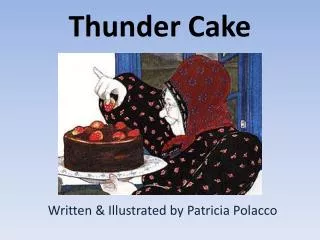 Thunder Cake