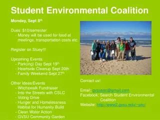 Student Environmental Coalition