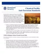 Ensuring Chemical Facility Security: The Impact of Anti-Terrorism Standards - slide 1