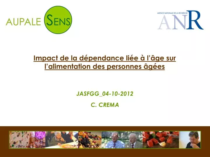 impact de la d pendance li e l ge sur l alimentation des personnes g es