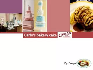 Carlo’s bakery cake