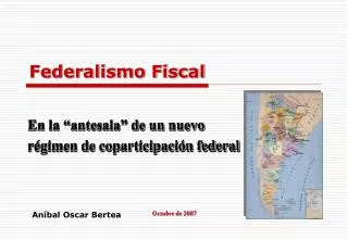 federalismo fiscal