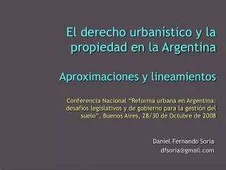 daniel fernando soria dfsoria@gmail com
