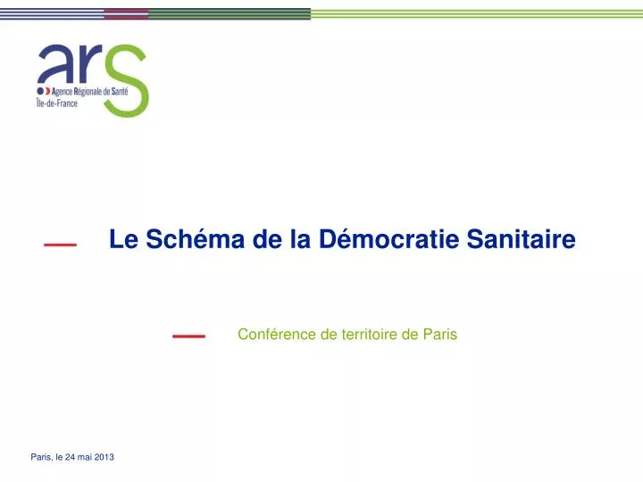 le sch ma de la d mocratie sanitaire