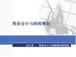 税务会计与纳税筹划 - slide 1