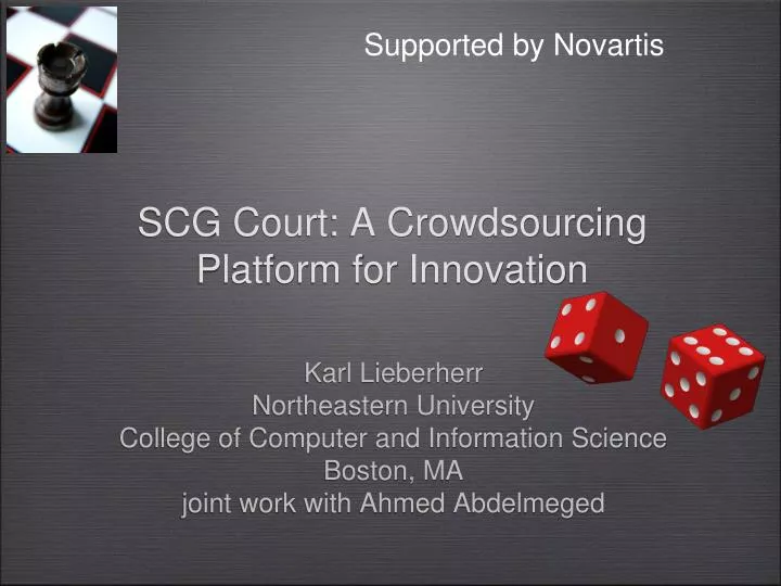 scg court a crowdsourcing platform for innovation