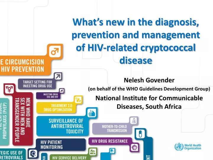 what s new in the diagnosis prevention and management of hiv related cryptococcal d isease