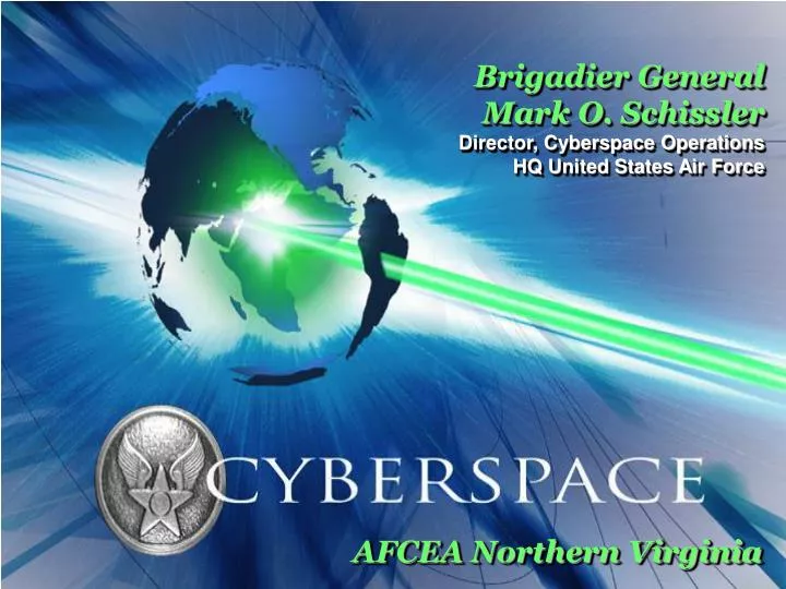 brigadier general mark o schissler director cyberspace operations hq united states air force