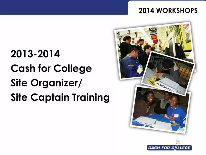 2014 workshops