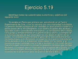 ejercicio 5 19