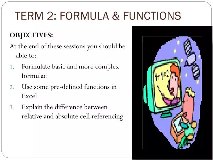 term 2 formula functions