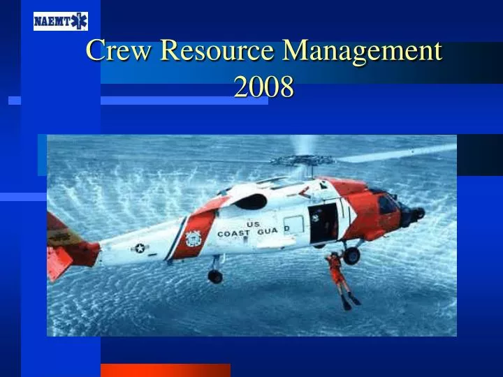 crew resource management 2008