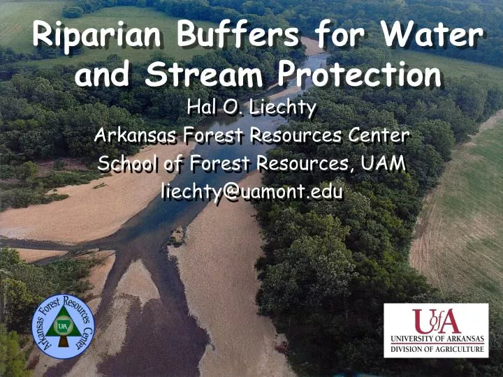 riparian buffers for water and stream protection