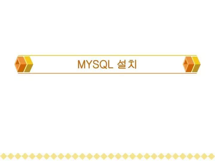 mysql