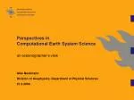Perspectives in Computational Earth System Science