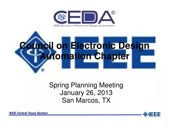 spring planning meeting january 26 2013 san marcos tx