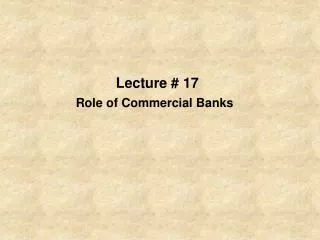 lecture 17