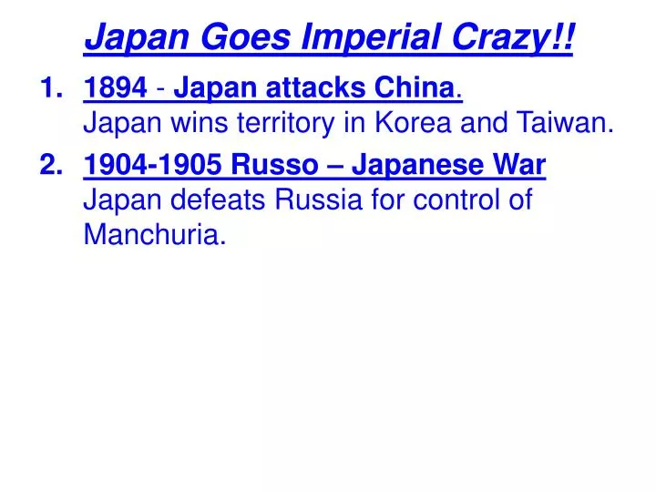 japan goes imperial crazy