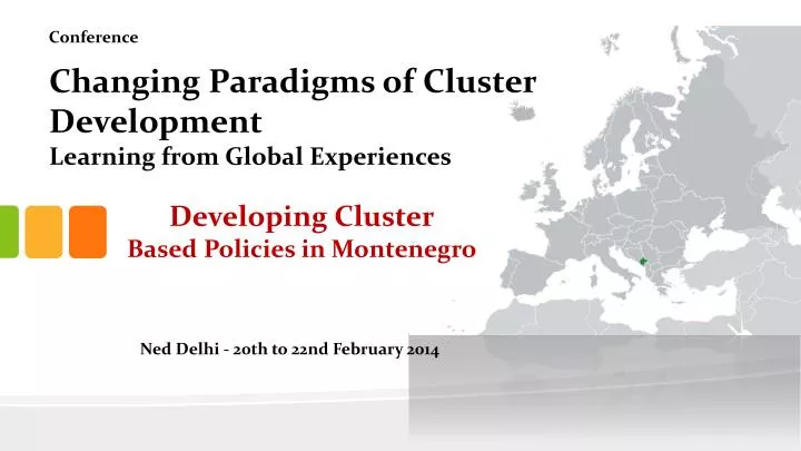 changing paradigms of cluster development learning from global experiences