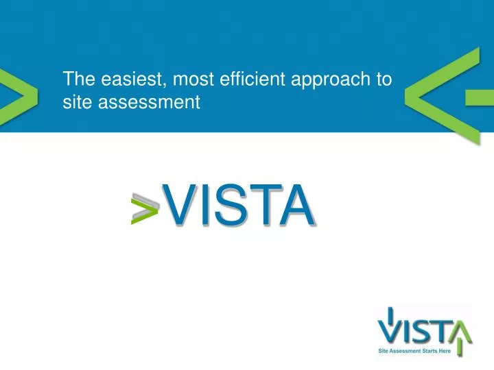 the easiest most efficient approach to site assessment