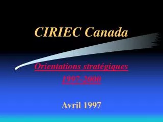 ciriec canada