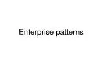 Enterprise patterns - slide 1