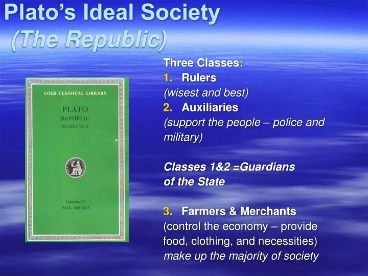 plato s ideal society the republic