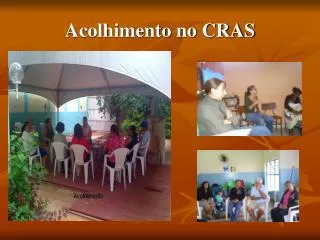 acolhimento no cras