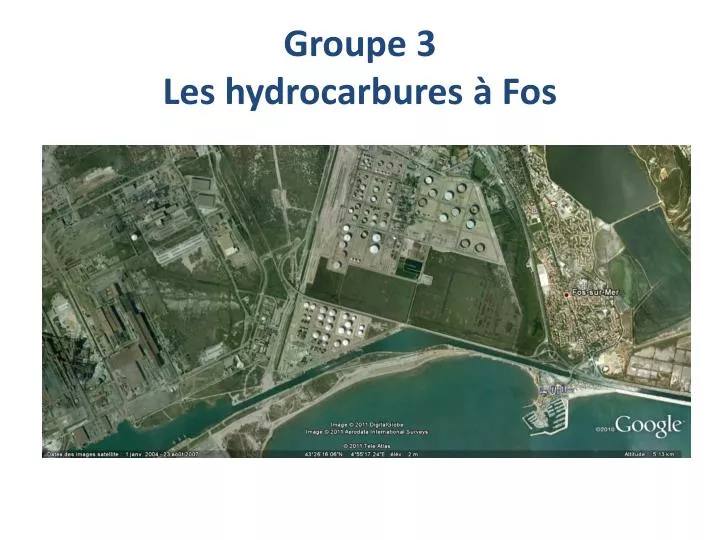 groupe 3 les hydrocarbures fos