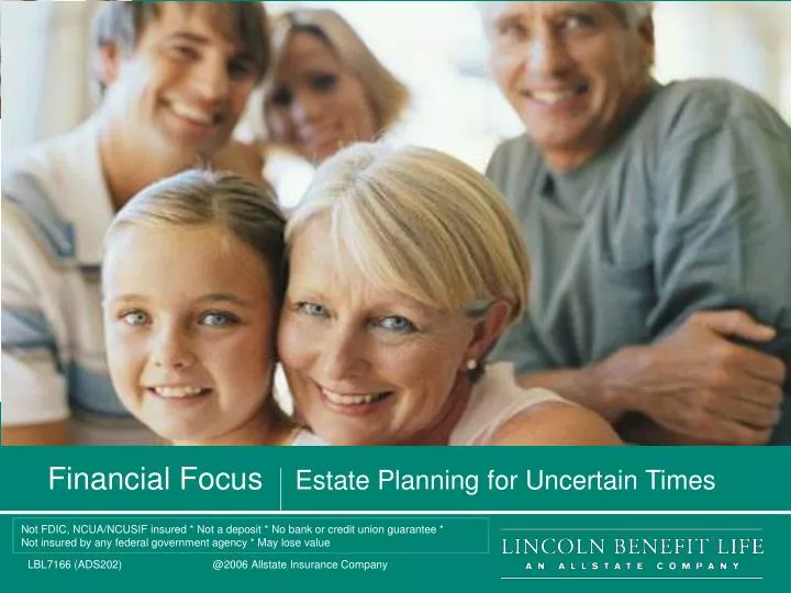 financial focus estate planning for uncertain times