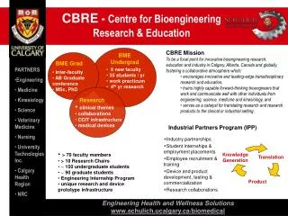 CBRE - Centre for Bioengineering Research &amp; Education
