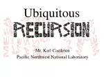 Ubiquitous - slide 1