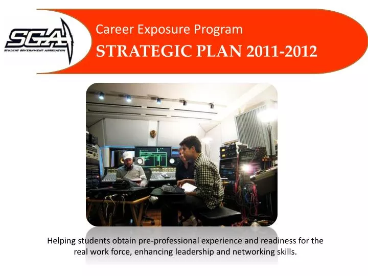career exposure program strategic plan 2011 2012