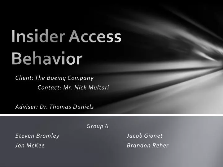 insider access behavior