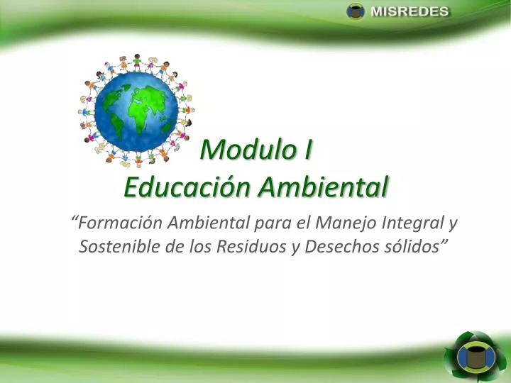 modulo i educaci n ambiental