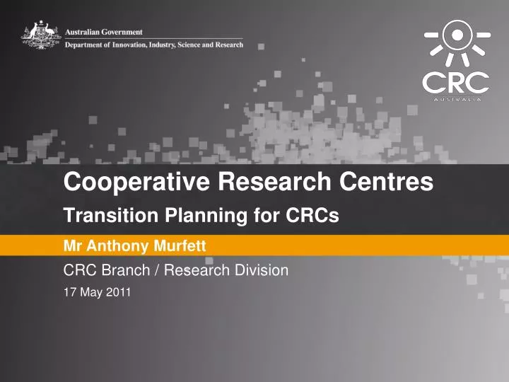 cooperative research centres transition planning for crcs