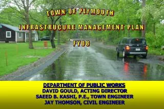 TOWN OF PLYMOUTH INFRASTRUCURE MANAGEMENT PLAN FY08