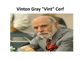 vinton gray vint cerf