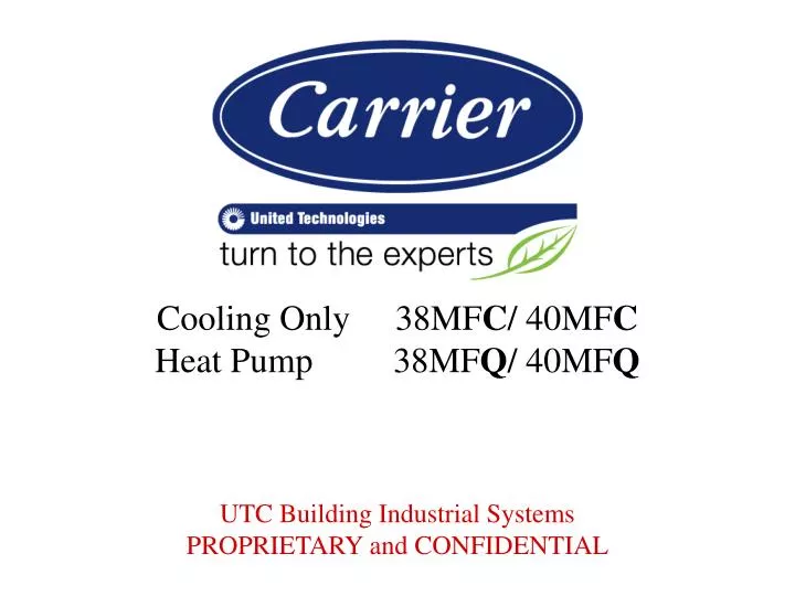 cooling only 38mf c 40mf c heat pump 38mf q 40mf q