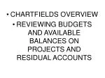 Understanding University Budgets: Chartfield Fields and Budget Review - slide 1