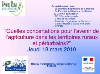 r seau rural national groupe gestion de l espace
