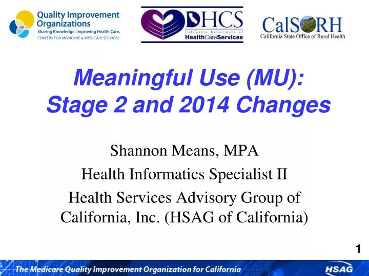 meaningful use mu stage 2 and 2014 changes