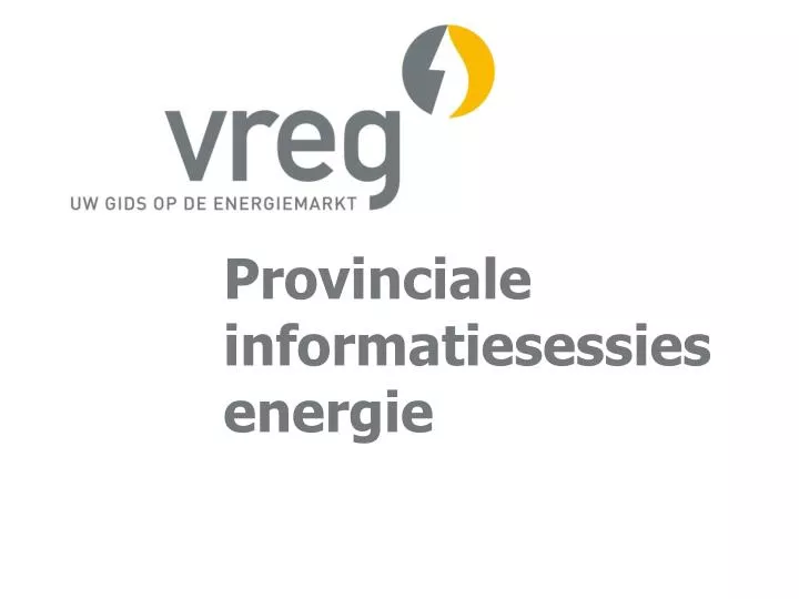 provinciale informatiesessies energie