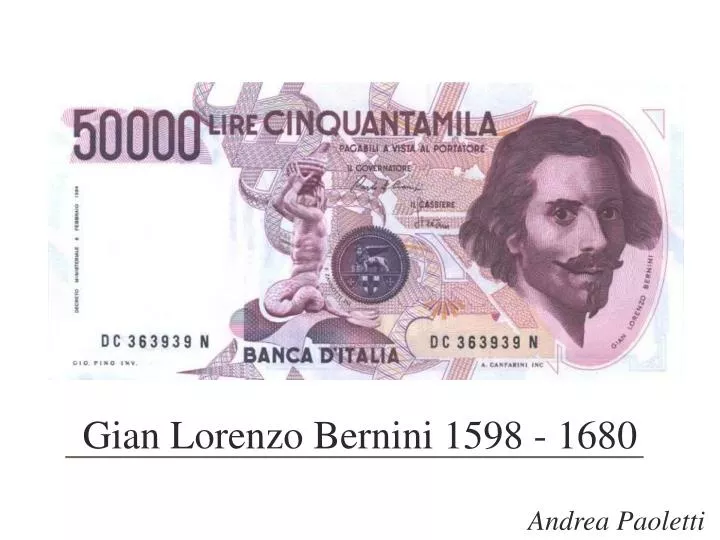 gian lorenzo bernini 1598 1680